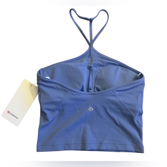 New with tags lululemon Align T-Strap Tank Top
Light Support, size 4. Oasis Blue - Picture 2 of 11